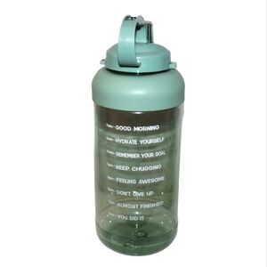 NEW Motivational Time To Drink Water Bottle